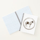 Paint Horse Notebook Notitieboek (Binnen)