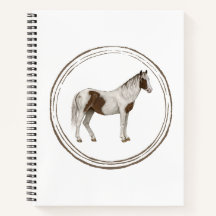 Paint Horse-notitieboek