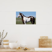 Paint Horse Poster (Keuken)