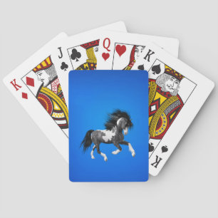 Paint Horse Running Pokerkaarten
