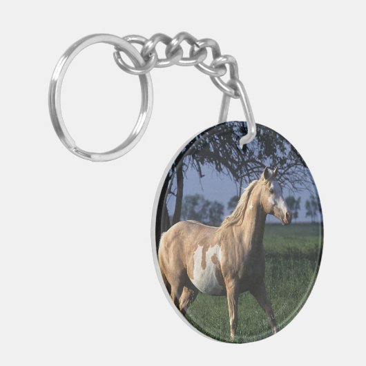 Paint Horse Standing 2 Sleutelhanger (Voorkant Links)