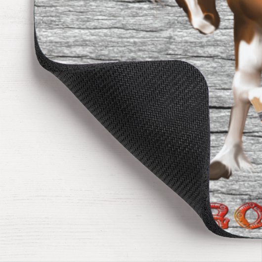 Paint Horses Rock mousepad Muismat (Hoek)