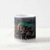 Paint It Black — Van vreugde tot rouw Contrast Mok (Center)