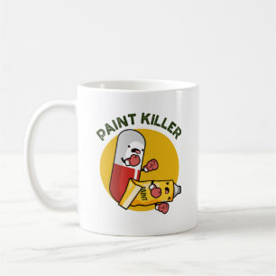 Paint Killer Funny Pill Pun Koffiemok