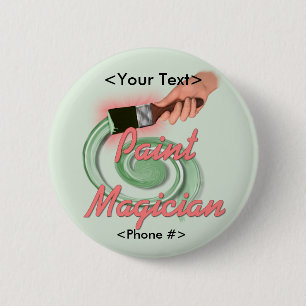 Paint Magician - Aanpassen Ronde Button 5,7 Cm