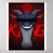 Paint me as a villain Darkstalker Wings of Fire Cl Poster (Voorkant)