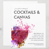 Paint Night Flyer (Voorkant / Achterkant)