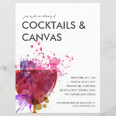 Paint Night Flyer (Voorkant)