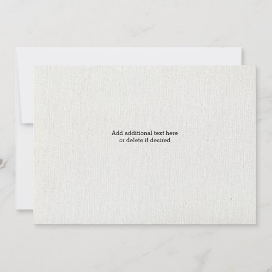 Paint Night, Paint en Sip Wine Glass Canvas Kaart (Achterkant)