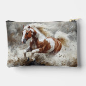 Paint paard loopt door het water etui (Achterkant)