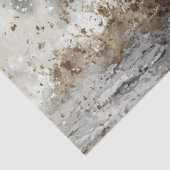 Paint paard loopt door water ontkoppeling tissuepapier