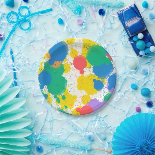 Paint Party Art Party Splatter Bord (Feest)