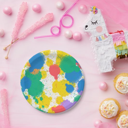 Paint Party Art Party Splatter Bord (Feest)