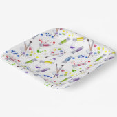 Paint Party Artist Papieren Bordje (Gebogen)