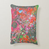 Paint patroon kussen (Achterkant (Verticaal))