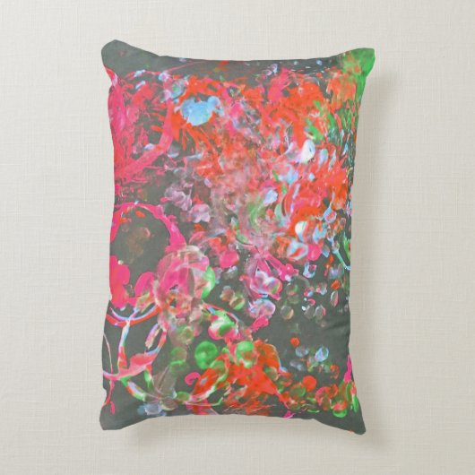 Paint patroon kussen (Achterkant (Verticaal))