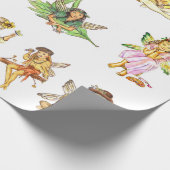 Paint Pixies Fairies JL Biel Cadeaupapier (Hoek)