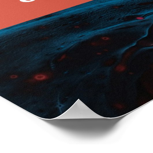 Paint Pour Class Poster (Hoek)