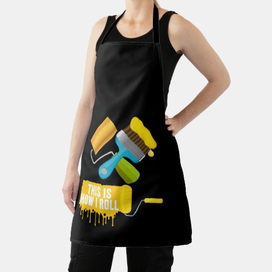 Paint Roller & Brush This How I Roll Schort (Insitu)