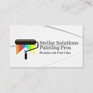 Paint Roller Logo   hoofdaannemer Visitekaartje