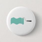 Paint Roller Ronde Button 5,7 Cm (Voorkant)