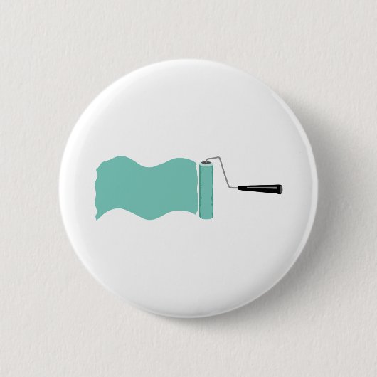 Paint Roller Ronde Button 5,7 Cm (Voorkant)
