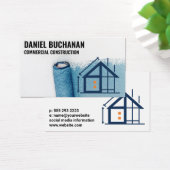 Paint Rollers Logo | Home Blauwdruk Logo Visitekaartje (Bureau)