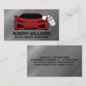 Paint Shop | Logo voor autoverf Visitekaartje (Voorkant / Achterkant)