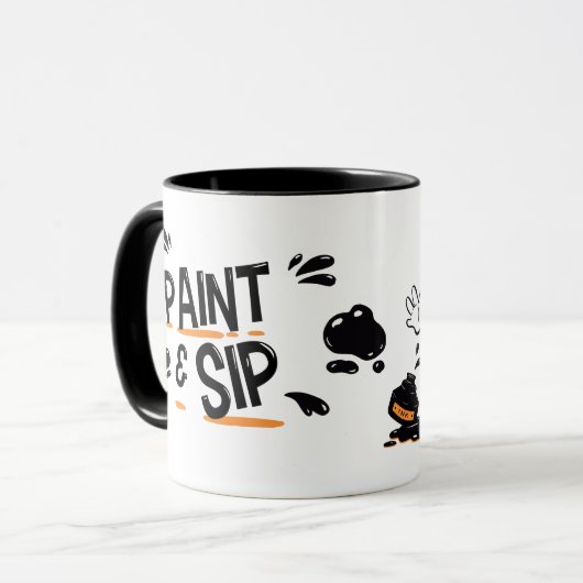 Paint & Sip Mok (Voorkant links)