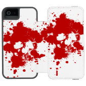 Paint Skull Incipio iPhone Portemonnee Hoesje (Agenda Open)