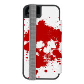 Paint Skull Incipio iPhone Portemonnee Hoesje (Agenda Achterkant)