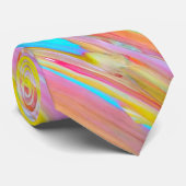 Paint Smear Stropdas (Opgerold)