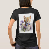 Paint Soked Baby Dragon Funny T-shirt (Achterkant)