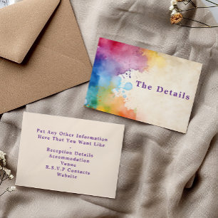 Paint spat de Kaart Details behuizing