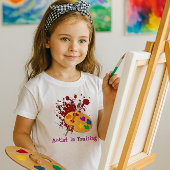 Paint Splash Girls T-Shirt