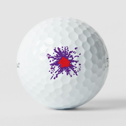 Paint Splash Golfballen (Voorkant)