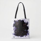 Paint Splash Groovy Tote Bag (Voorkant)