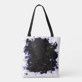 Paint Splash Groovy Tote Bag (Achterkant)