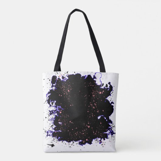 Paint Splash Groovy Tote Bag (Achterkant)