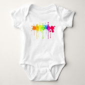 Paint Splash Jersey Bodysuit (Voorkant)