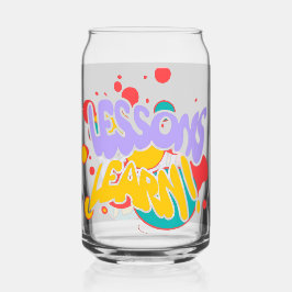  PAINT SPLASH LESSONS LEARN GLASS CUP BLIKVORM GLAS