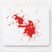 Paint Splash Mousepad Muismat (Voorkant)
