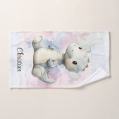 Paint Splash Schattige Dinosaurus Baby shower Gift Bad Handdoek (Handdoek)