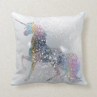 Paint Splash Unicorn Kussen