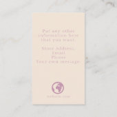 Paint splashes dank u voor uw aankoop informatiekaartje (Achterkant)