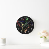 Paint Splat  Ronde Klok (Huis)