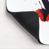 Paint Splat Saxophone Muismat (Hoek)