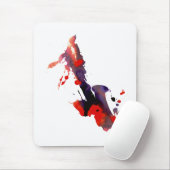 Paint Splat Saxophone Muismat (Met muis)
