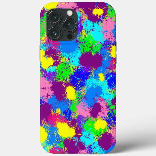 Paint Splatter Case-Mate iPhone Hoes (Achterkant)