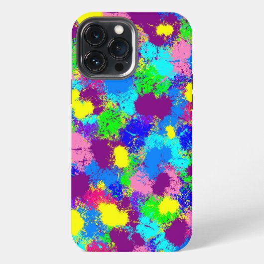 Paint Splatter Case-Mate iPhone Hoes Hoesje (Achterkant)